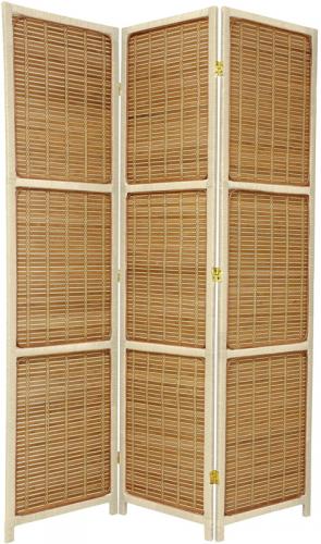 6 ft. Tall Woven Accent Room Divider