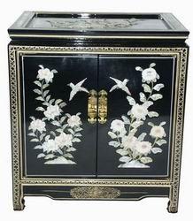 Birds and Flowers End Table