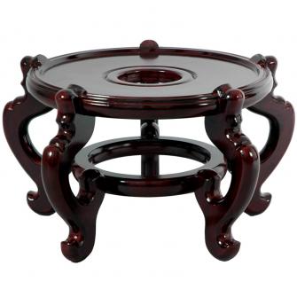Rosewood Fishbowl Stand