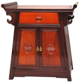 Rosewood Altar Cabinet - Two-tone