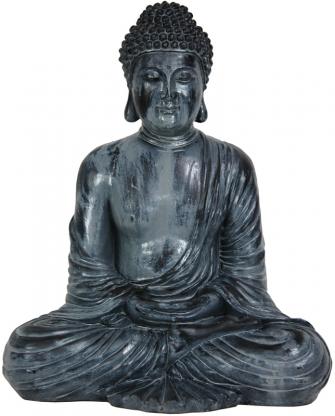 12" Japanese Sitting Buddha Statue
