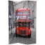6 ft. Tall Double Decker Bus Room Divider