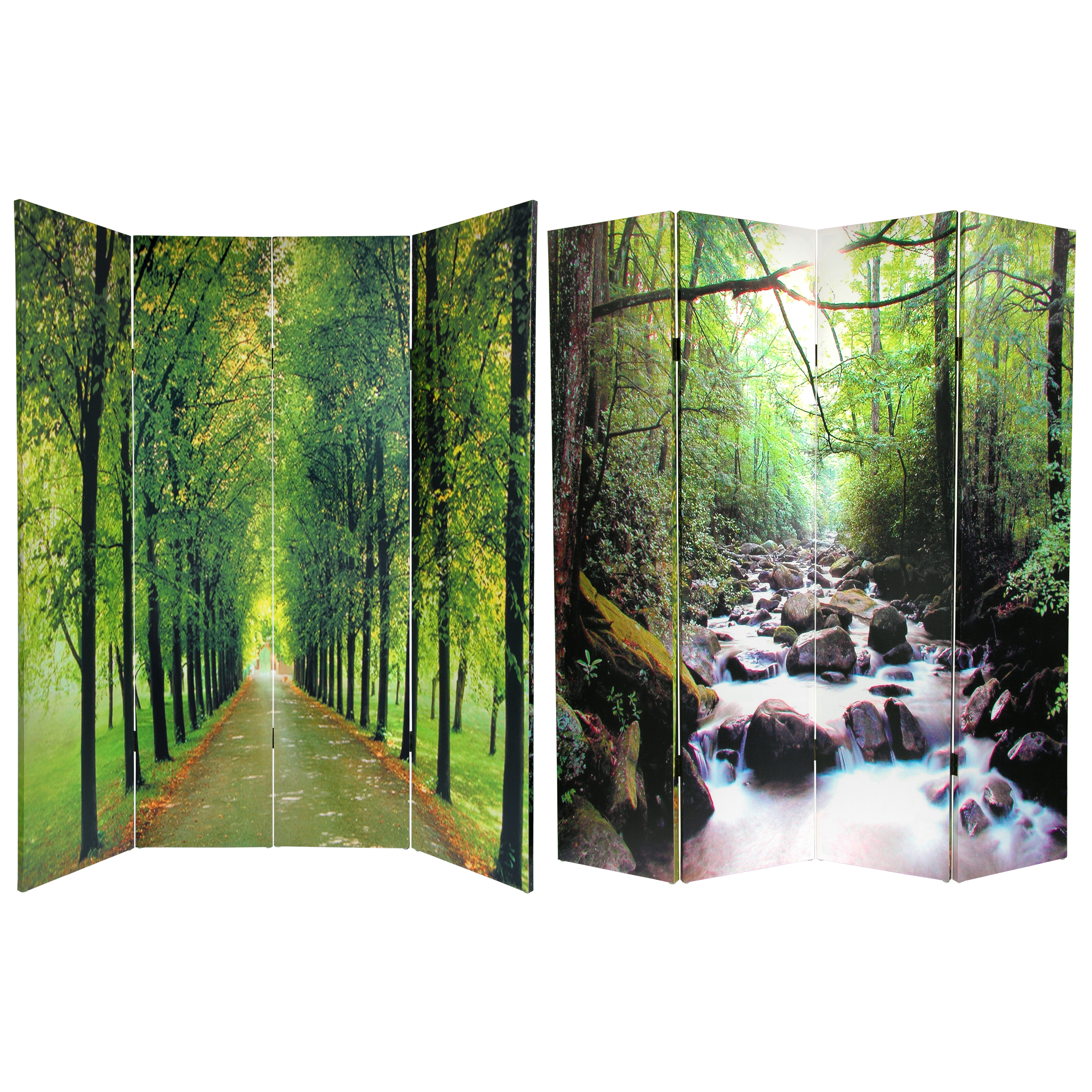Red Lantern 3 ft. Short Double Sided Dragon in the Sky Canvas Room Divider 4 Panel Freestanding Folding Privacy Screen Partition and Separator for Modern and Contemporary Bedroom Home Office Dorm