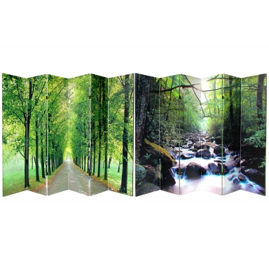 6 ft. Tall Path of Life Room Divider 6 Panel