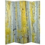 6 ft. Tall Double Sided Birch Trees Room Divider