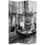 6 ft. Tall Double Sided Scenes of Venice Canvas Room Divider