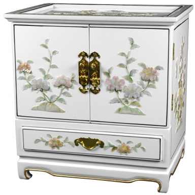 Empress Lacquer Jewel Box (White)