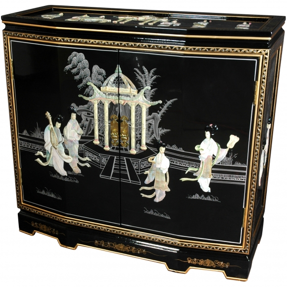 32" Slant Front Cabinet - Ladies Design