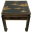 Black Lacquer Square Ming Table