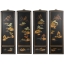 Japanese Landscape Wall Plaques