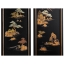 Japanese Landscape Wall Plaques