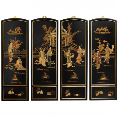 Ladies Soapstone Wall Plaques