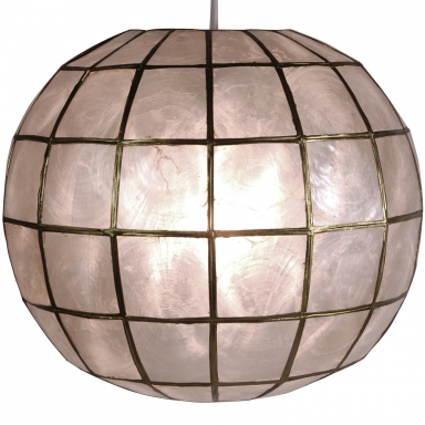 Princess Capiz Hanging Lamp