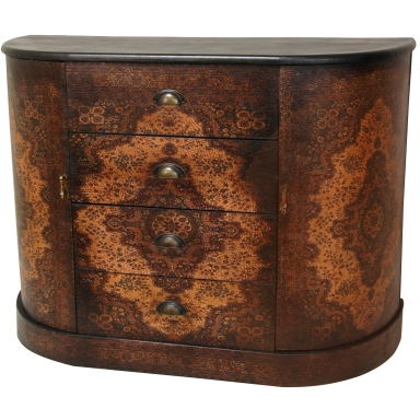 Olde-Worlde European Four Drawer Credenza