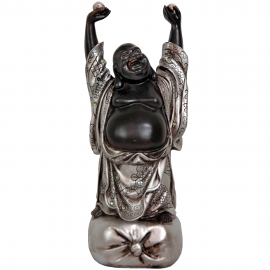 11" Standing Laughing Buddha Statue
