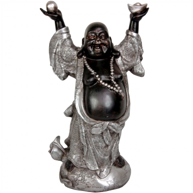 17" Standing Prosperity Buddha Statue