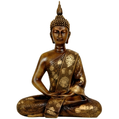 11" Thai Sitting Buddha Statue