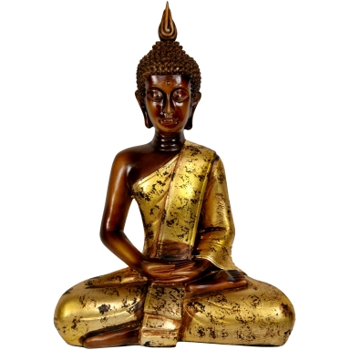 16" Thai Sitting Buddha Statue