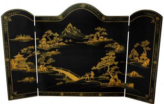 Lacquer Fireplace Screen