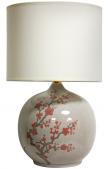 20" Cherry Blossom Vase Lamp