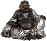 7" Sitting Lucky Buddha Statue